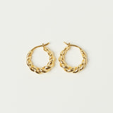 Opus Braided Hoop Earrings