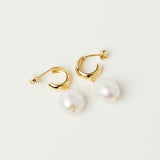 Nocturne Pearl Dangling Earrings