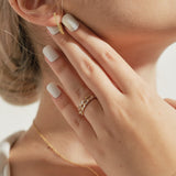 Staccato Wrap-Around Ring