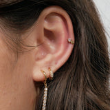 Legato Gold Duo Stud Earrings