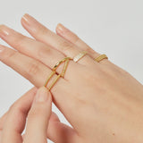 Treble Curve Ring