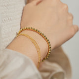 Symphony Gold Multi-Strand Bracelet