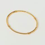 Hymn Gold Braided Bracelet