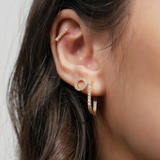 Boléro Line Stud Earrings