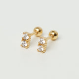 Lark Bar Stud Earrings