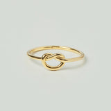 Libretto Gold Knot Ring