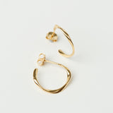 Trill Twist Hoop Earrings