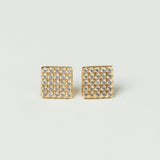 Coda Square Stud Earrings