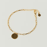 Octave Gold Coin Bracelet