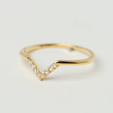 Hook Gold Ring