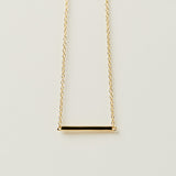 Lute Gold Bar Necklace