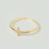 Psalm Cross Ring