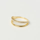 Amplify Double Layer Ring