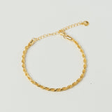 Allegro Gold Braided Bracelet