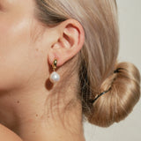 Nocturne Pearl Dangling Earrings