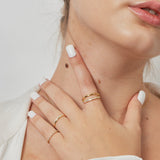 Amplify Double Layer Ring