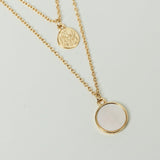 Sonatina Layered Disc Necklace