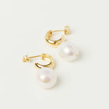 Nocturne Pearl Dangling Earrings