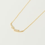 Spiccato Wave Motif Necklace