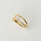 Amplify Double Layer Ring