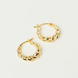 Opus Braided Hoop Earrings