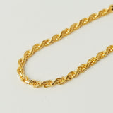 Allegro Gold Braided Bracelet