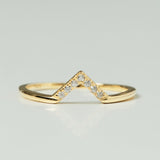 Hook Gold Ring