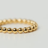 Soprano Gold Bead Ring