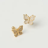 Lyric Butterfly Stud Earrings