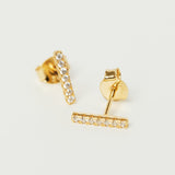 Boléro Line Stud Earrings