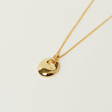 Lento Gold Pendant Necklace