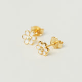 Rococo Floral Stud Earrings