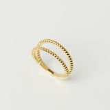 Sequence Double Layer Ring