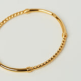 Hymn Gold Braided Bracelet