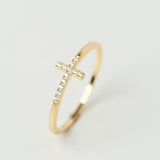 Psalm Cross Ring