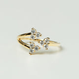 Leggiero Trio Gold Ring