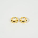 Mezzo Gold Hoop Earrings