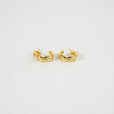 Interdit Gold Hoop Earrings