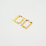 Calliope Square Hoop Earrings