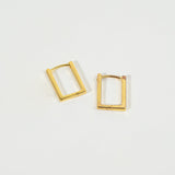 Calliope Square Hoop Earrings