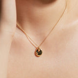 Lento Gold Pendant Necklace