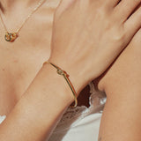 Harmony Gold Knot Bracelet