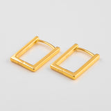 Calliope Square Hoop Earrings