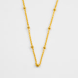 Jazz Gold Ball Chain Necklace