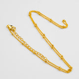 Jazz Gold Ball Chain Necklace